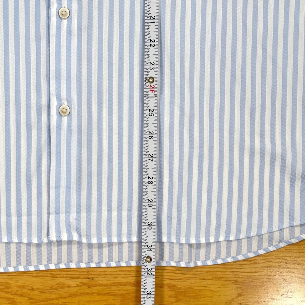 FAHERTY XXL The Movement Monterrey Shirt Blue Cape Stripe MWS2509 Mens NWT - Picture 5 of 8